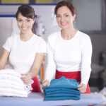 Service for laundry and ironing.